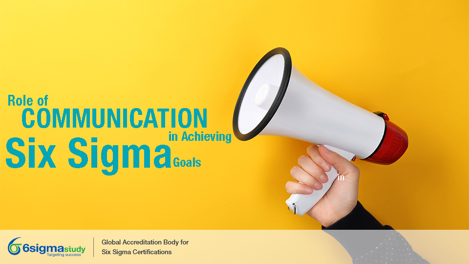 Role of Communication in Achieving Six Sigma Goals